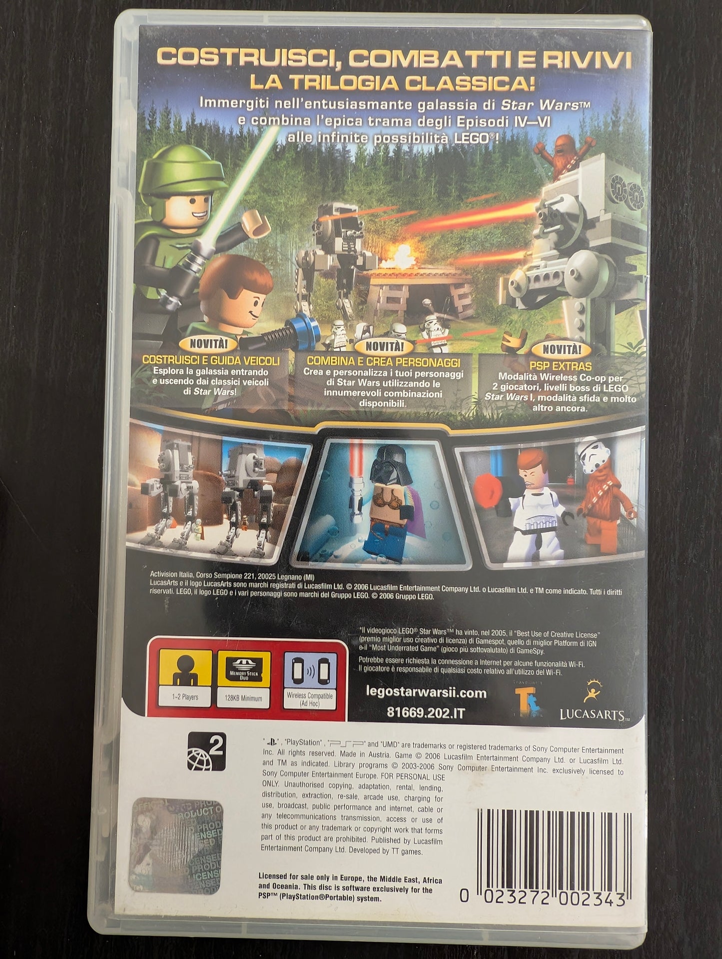 Lego Star Wars II: La trilogia classica (PSP)