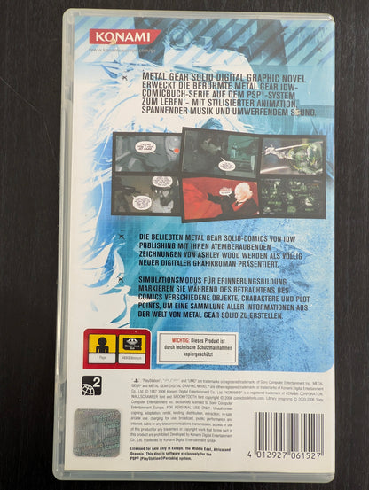 Metal Gear Solid - Digital Graphic Novel (PSP)