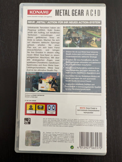 Metal Gear Ac!d (PSP) - Essentials