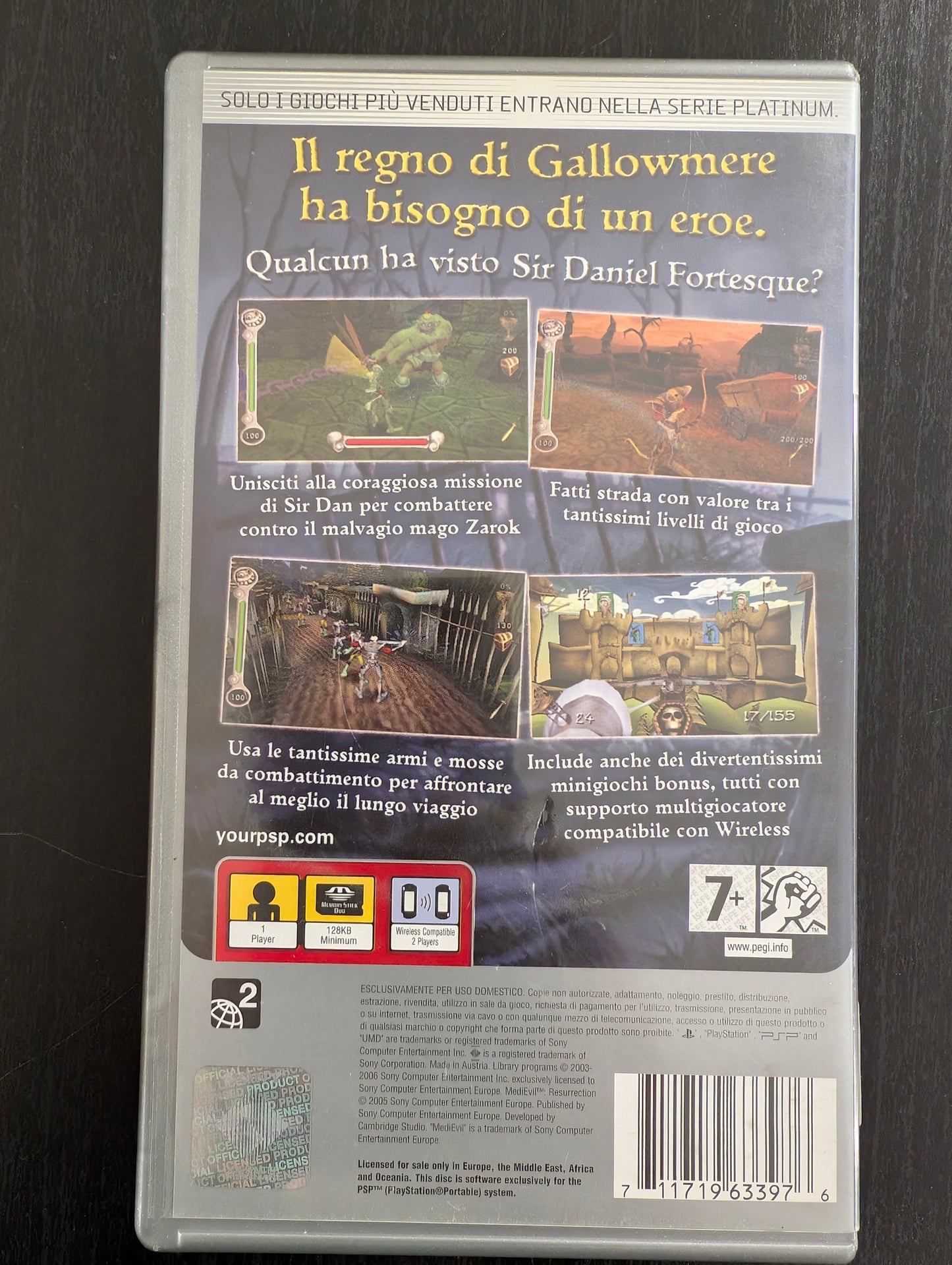 Medievil: Resurrection (PSP) - Platinum