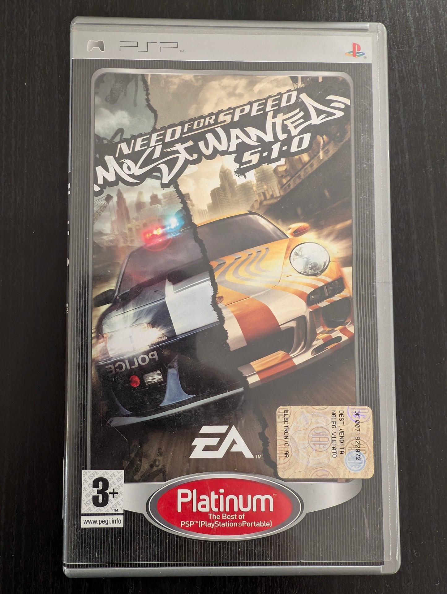 Need For Speed Most Wanted 5-1-0 (PSP) - Platinum