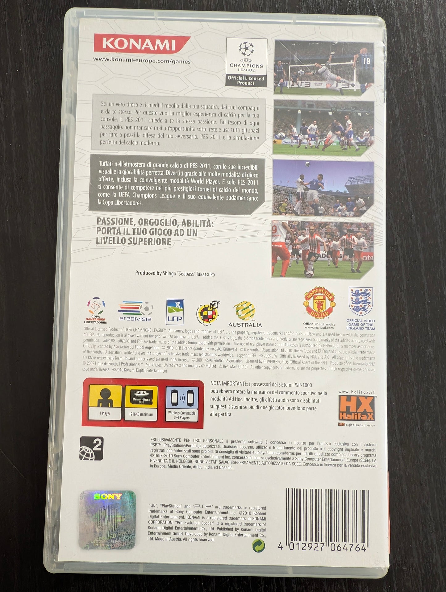 PES 2011 Pro Evolution Soccer (PSP)