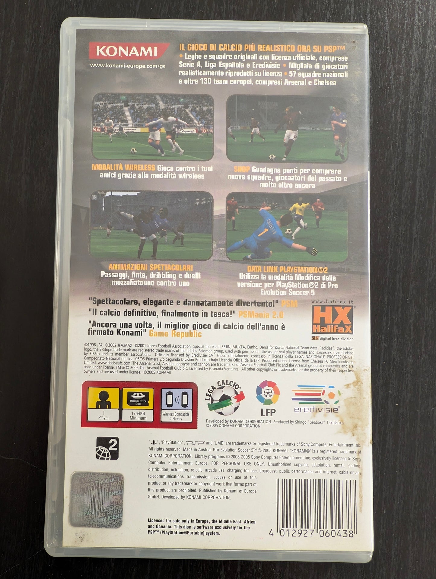 PES 5 Pro Evolution Soccer (PSP)