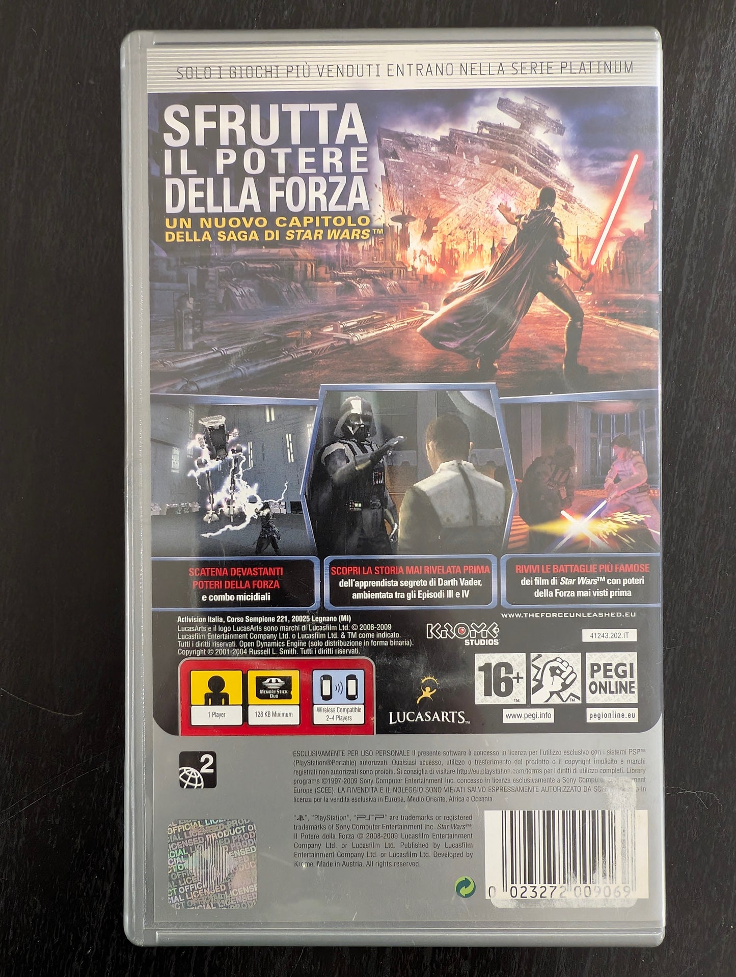 Star Wars Il Potere Della Forza (PSP) - Platinum