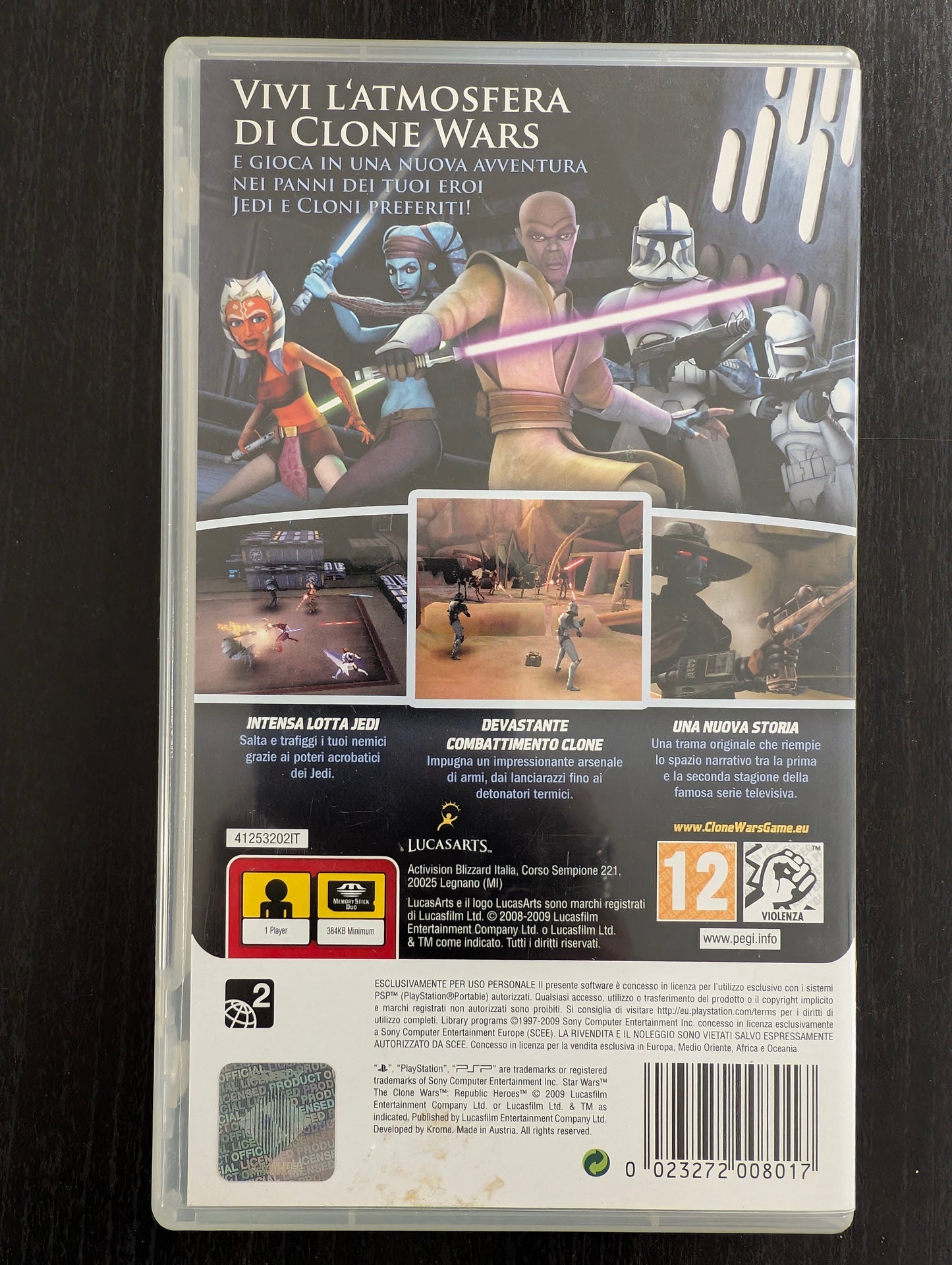 Star Wars The Clone Wars  - Gli eroi della Repubblica (PSP)