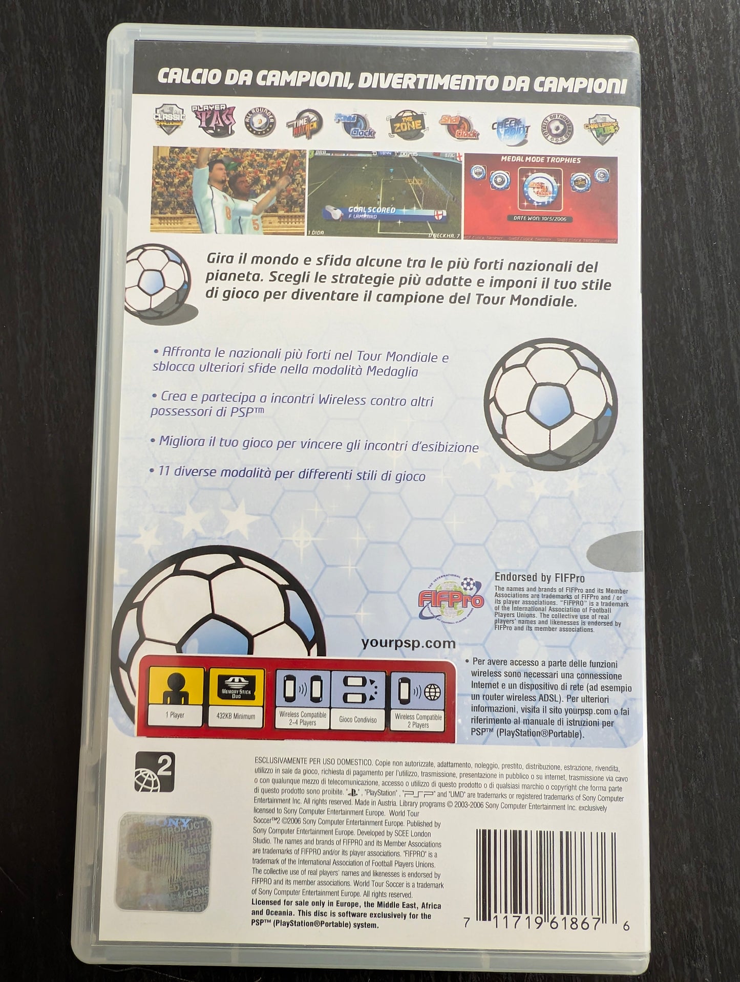 World Tour Soccer 2 (PSP)