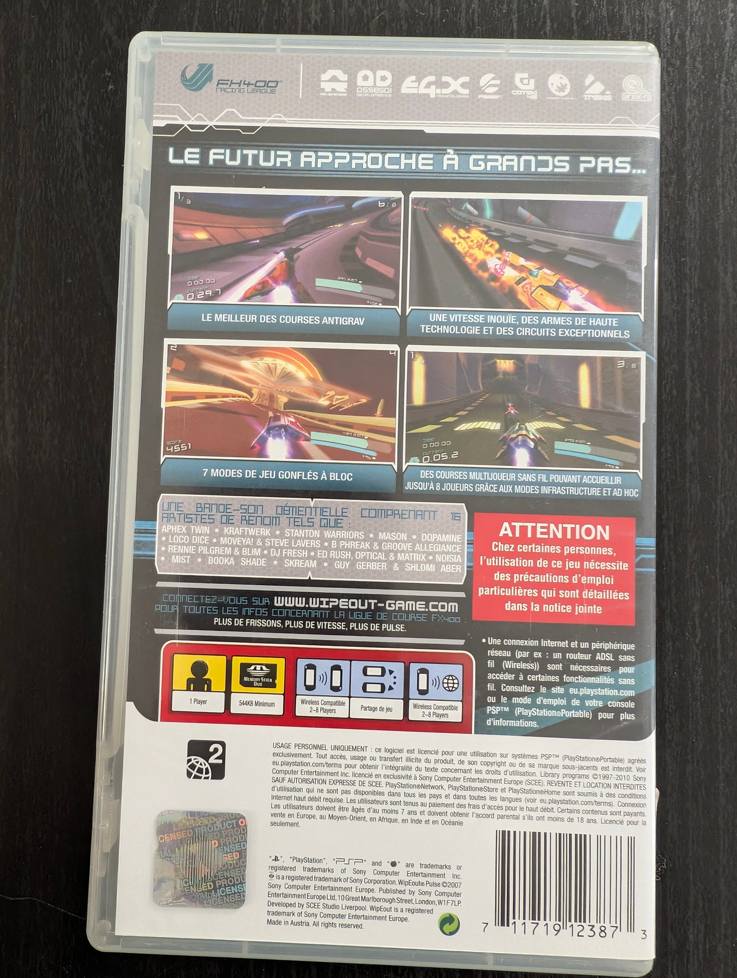 Wipeout Pulse (PSP) - Essentials