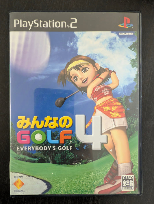 みんなの GOLF EVERYBODY'S GOLF 4 (PS2)