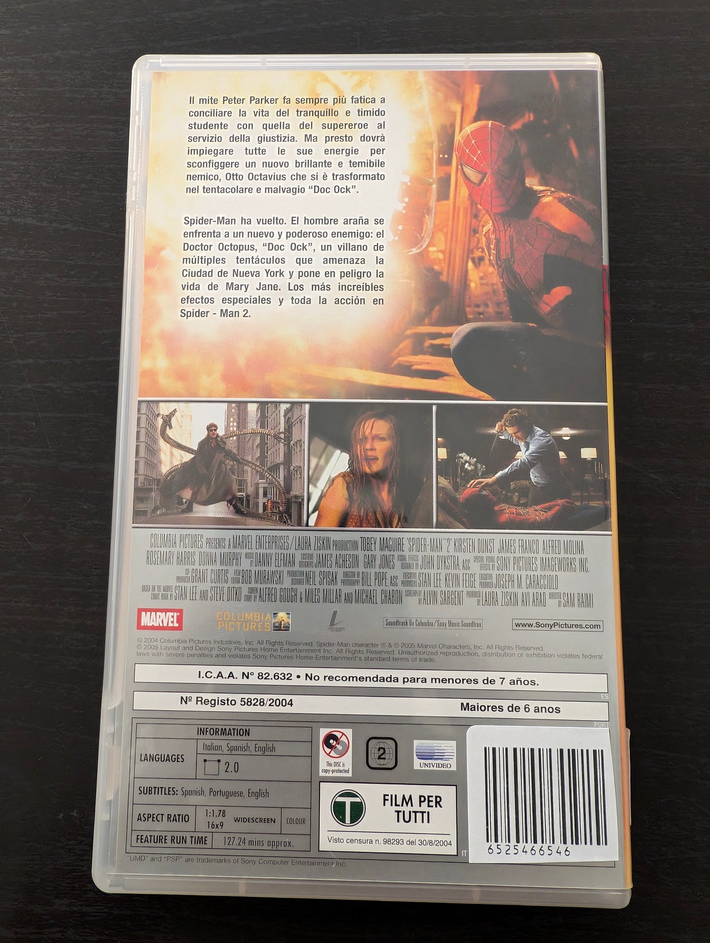 Spider-Man 2 - UMD Video (PSP)