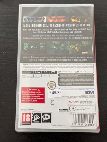 Metal Gear Solid Master Collection Vol. 1 (Switch) *NUOVO