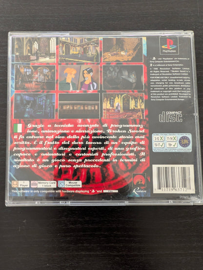 Broken Sword - The Shadow of the Templars (PS1)