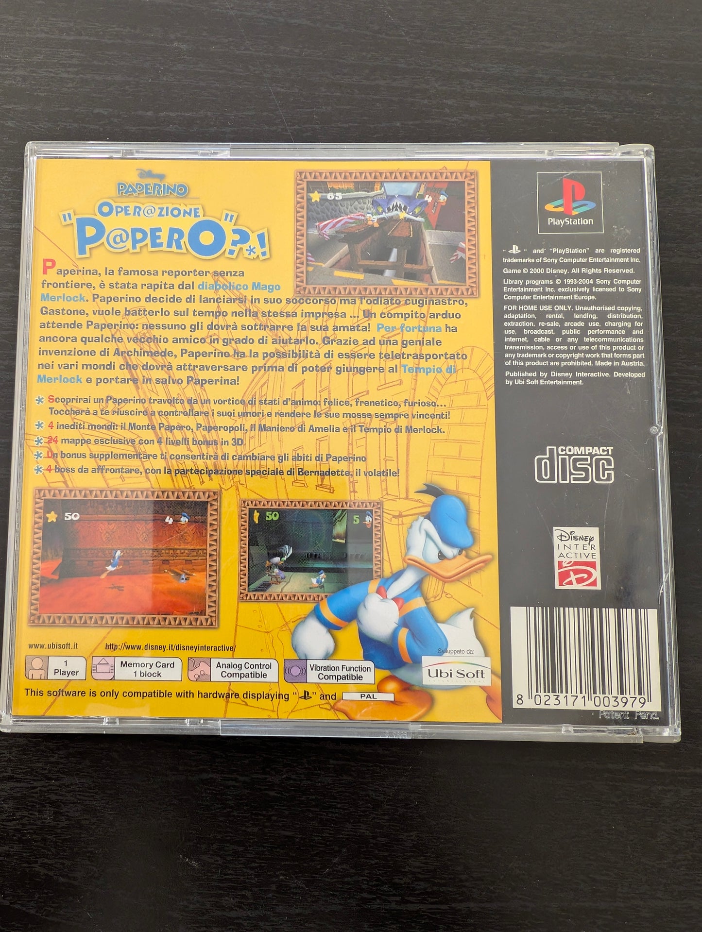 Disney Paperino: Operazione Papero?! (PS1)