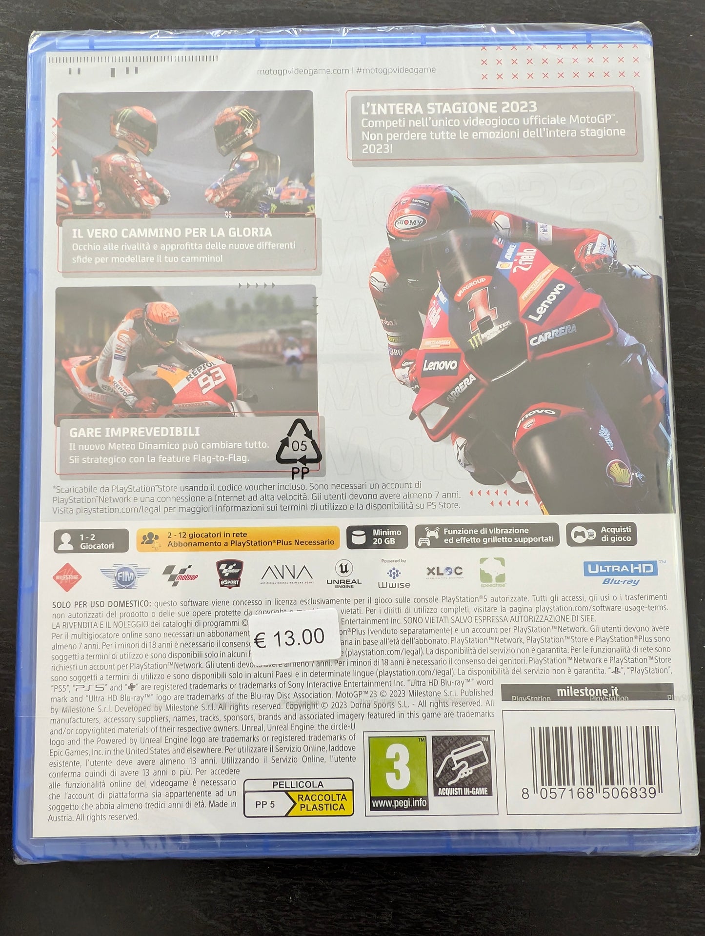 MotoGP 23 - Day One Edition (PS5) *Nuovo