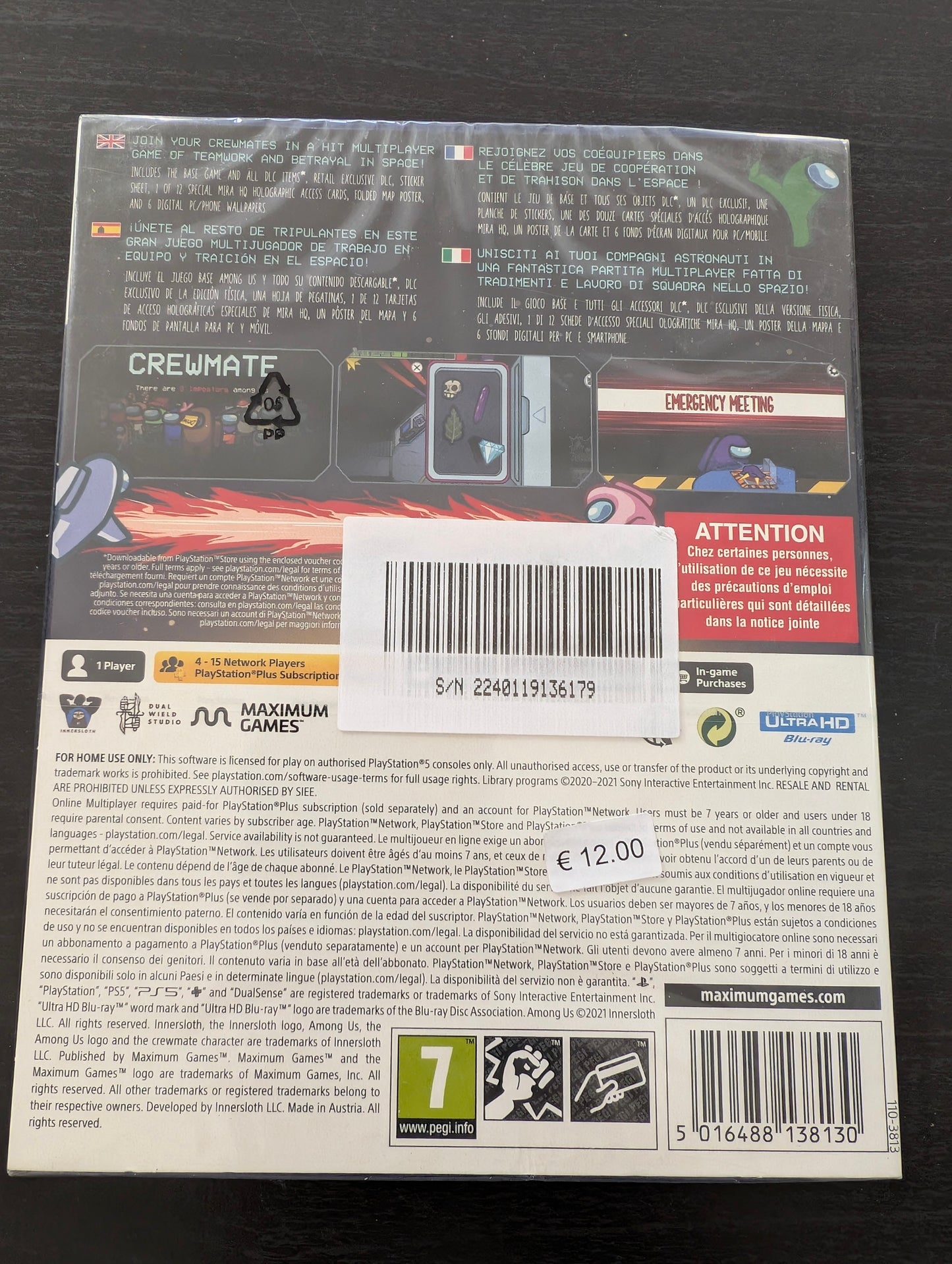 Among Us - Crewmate Edition (PS5) *Nuovo