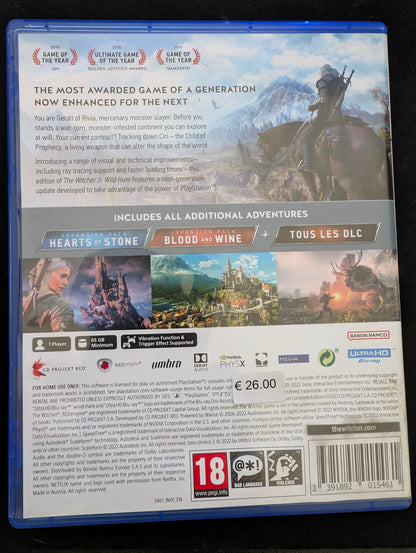 The Witcher III Wild Hunt - Complete Edition (PS5)