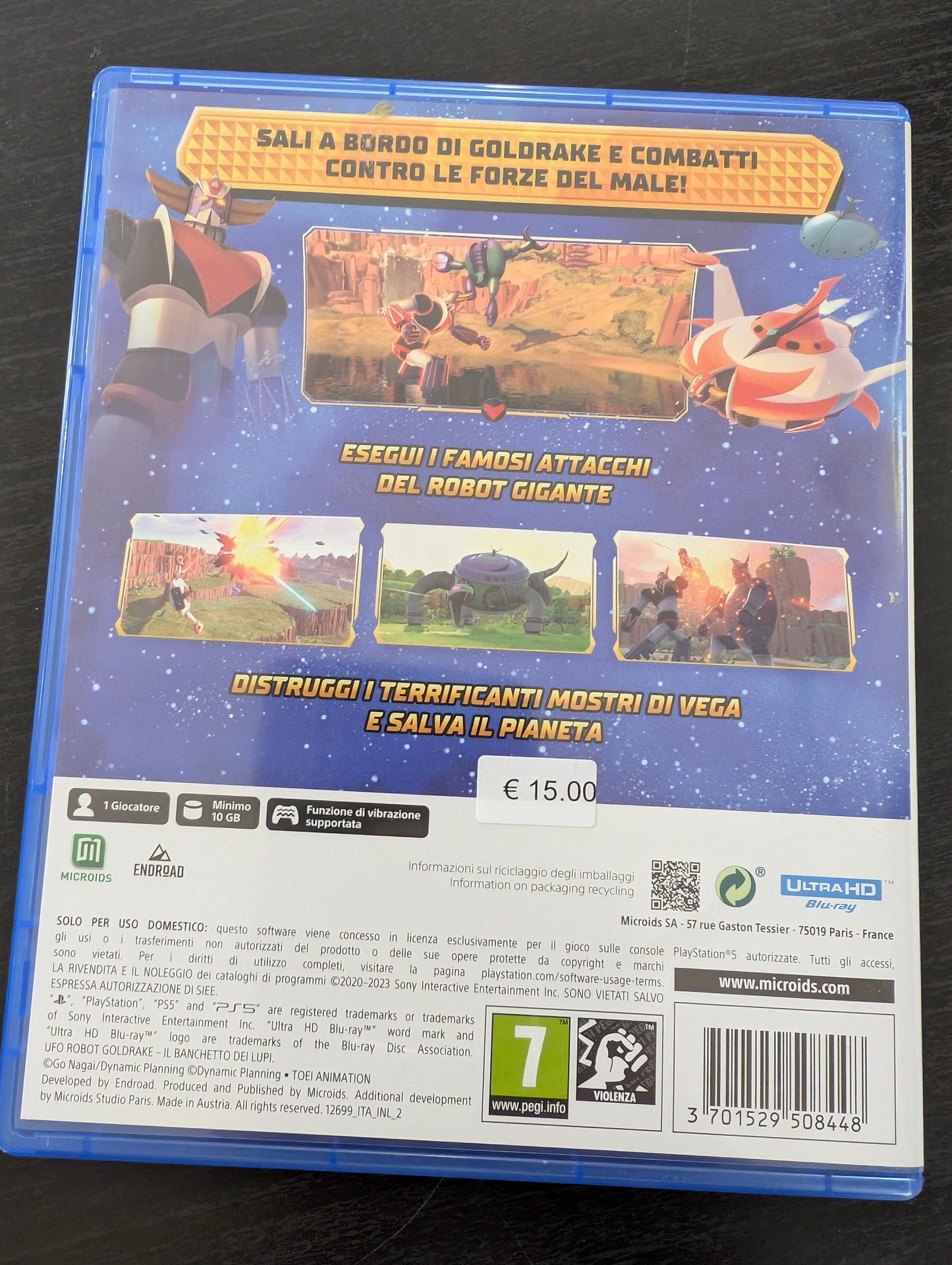 Ufo Robot Goldrake - Il Banchetto Dei Lupi (PS5)