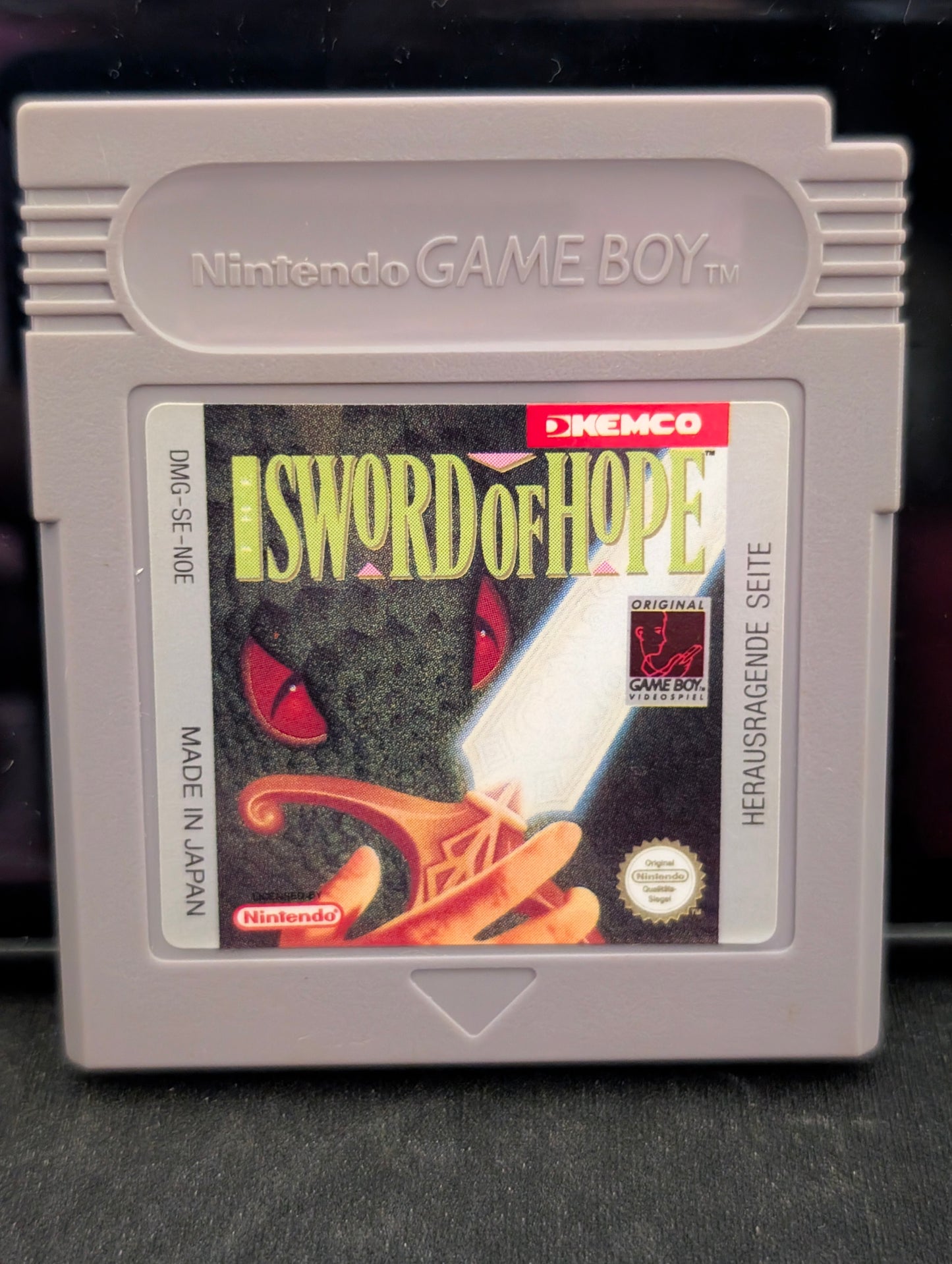 Sword Of Hope (Game Boy) *loose