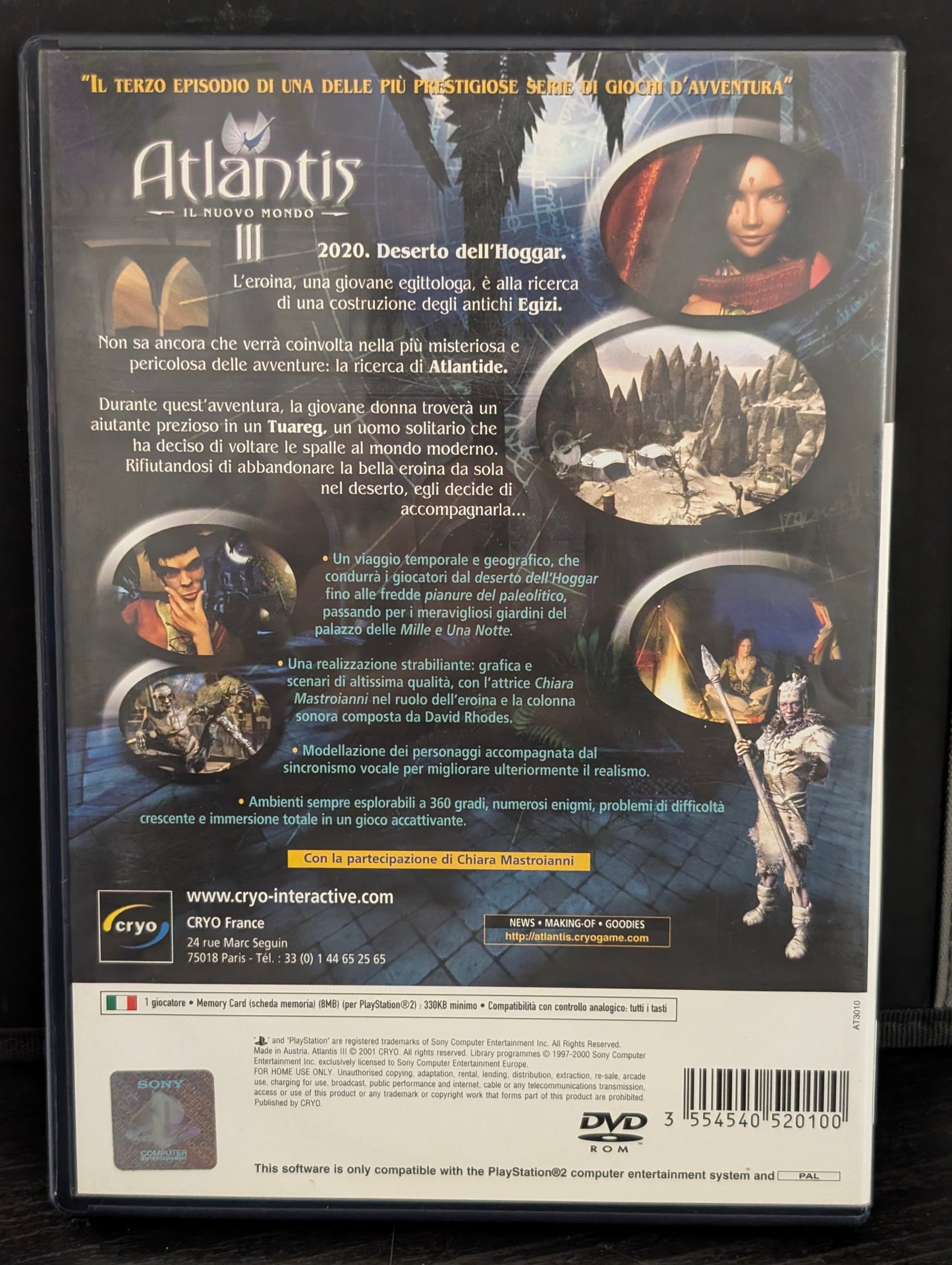 Atlantis 3 Il Nuovo Mondo (PS2)