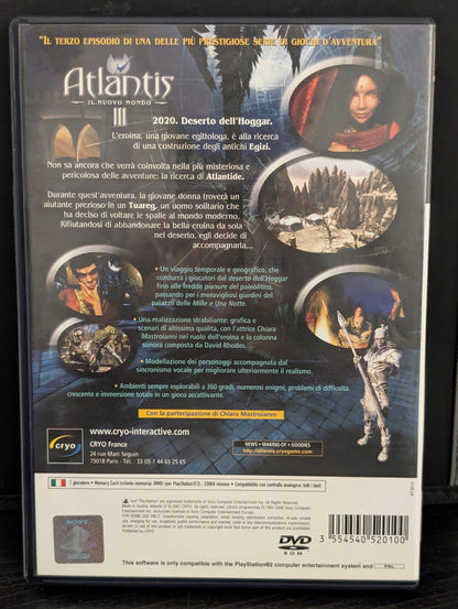 Atlantis 3 Il Nuovo Mondo (PS2)
