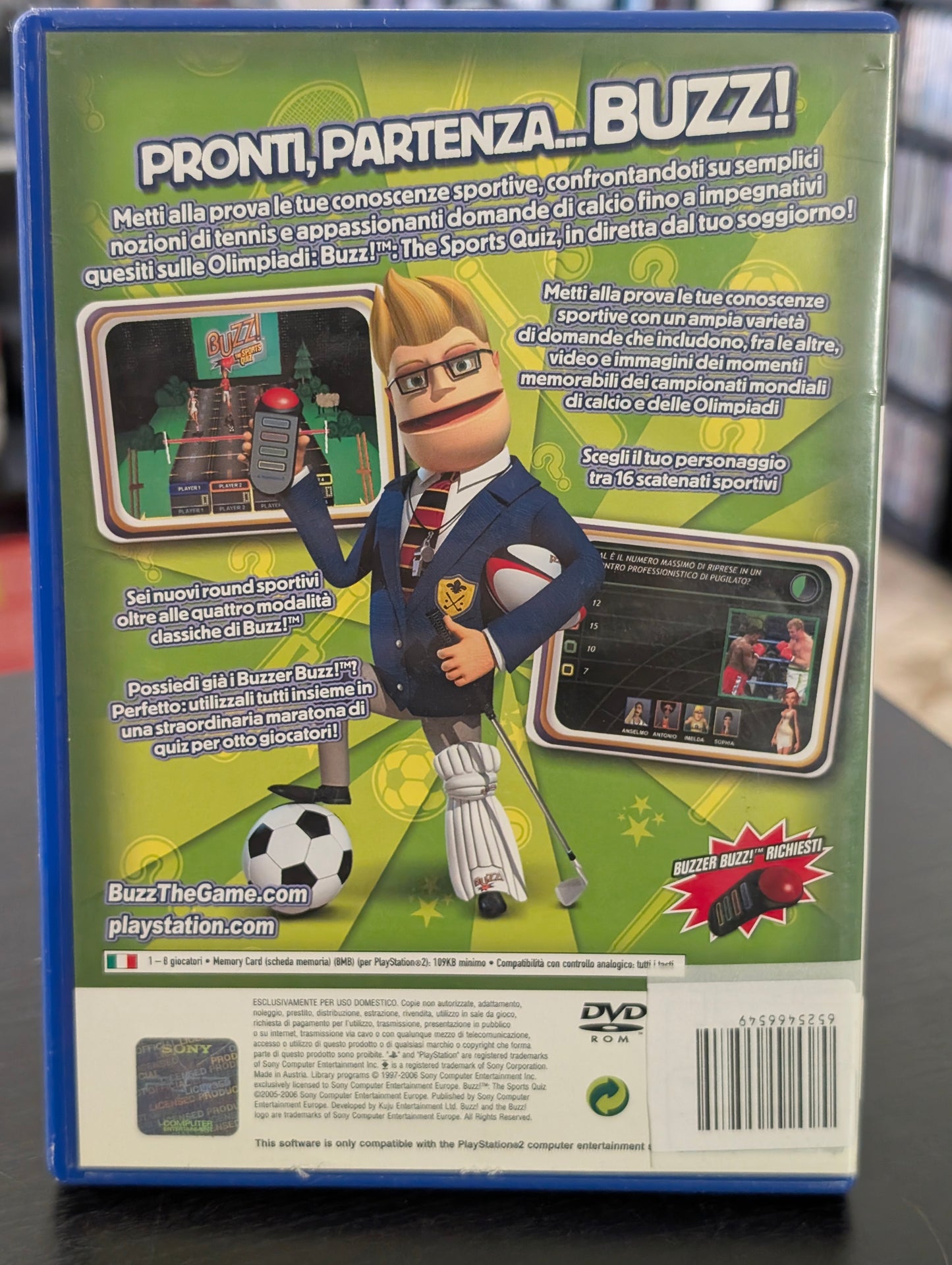 Buzz!: The Sports Quiz (PS2)