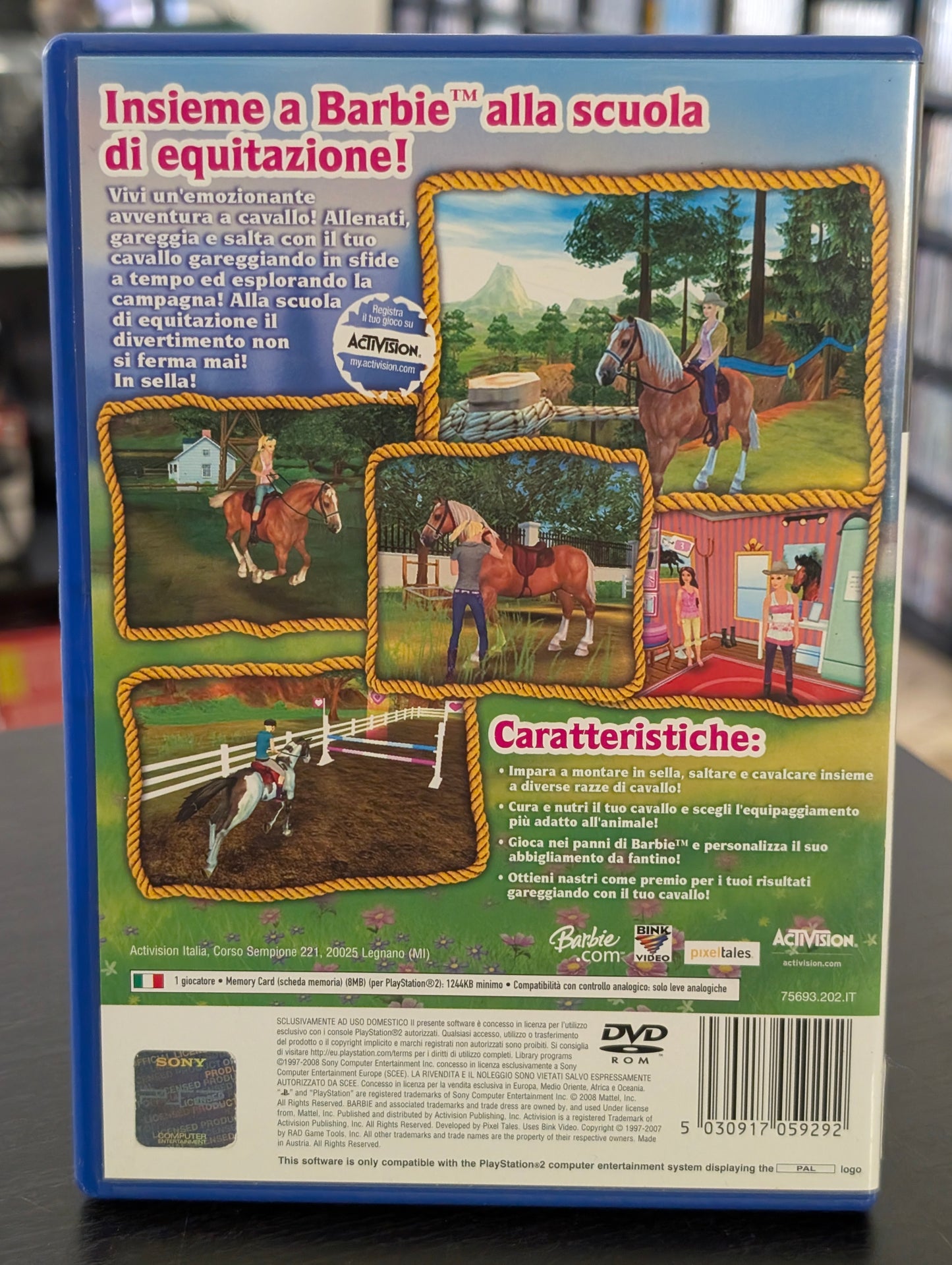 Barbie - Avventure A Cavallo: Scuola di Equitazione (PS2)