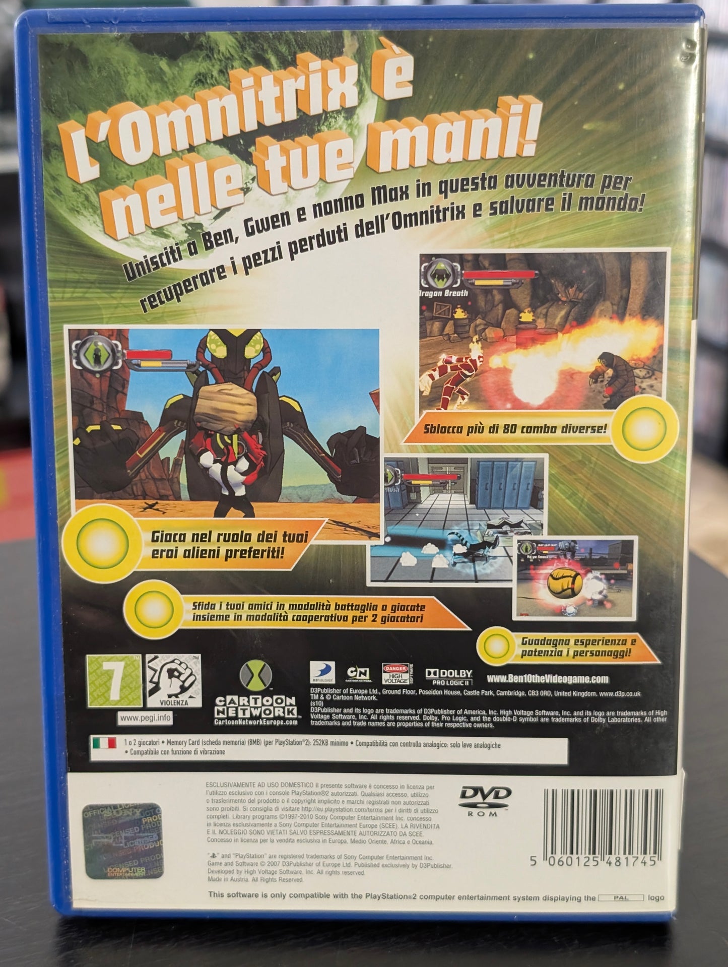Ben 10: Protector of Earth (PS2)