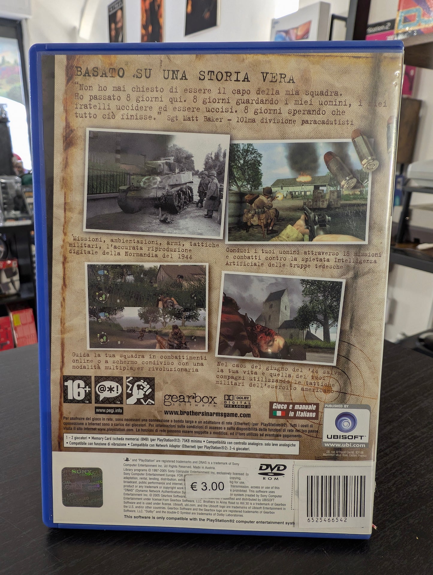 Brothers in Arms: Road to Hill 30 (PS2)