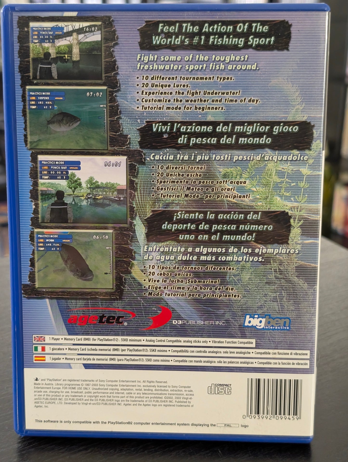 Bass Master Fishing (PS2)