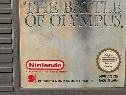 The Battle Of Olympus (NES)