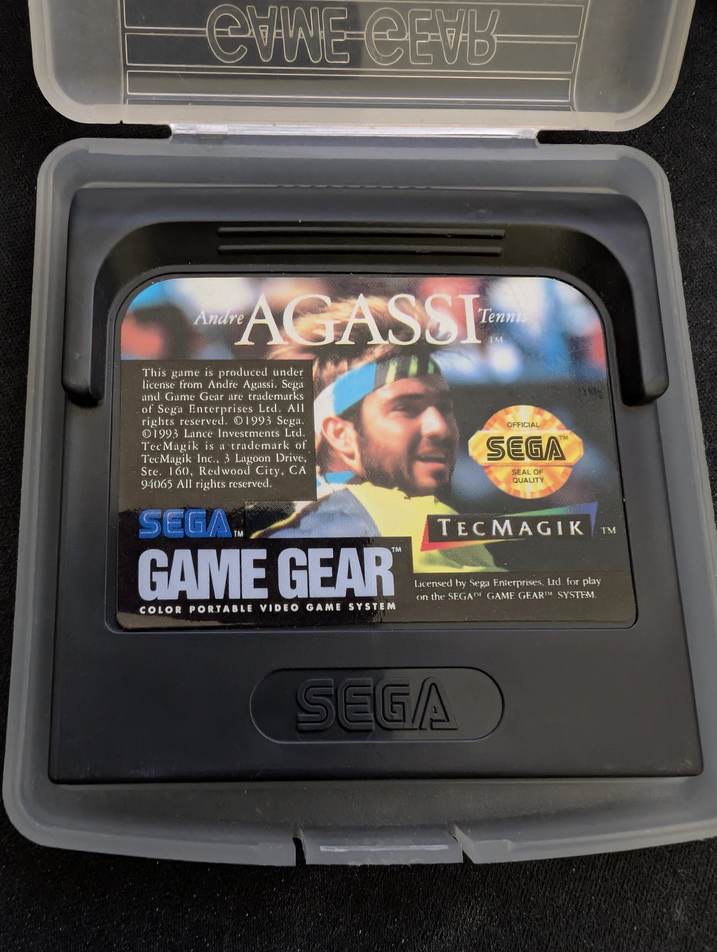 Andre Agassi Tennis (Game Gear) *loose