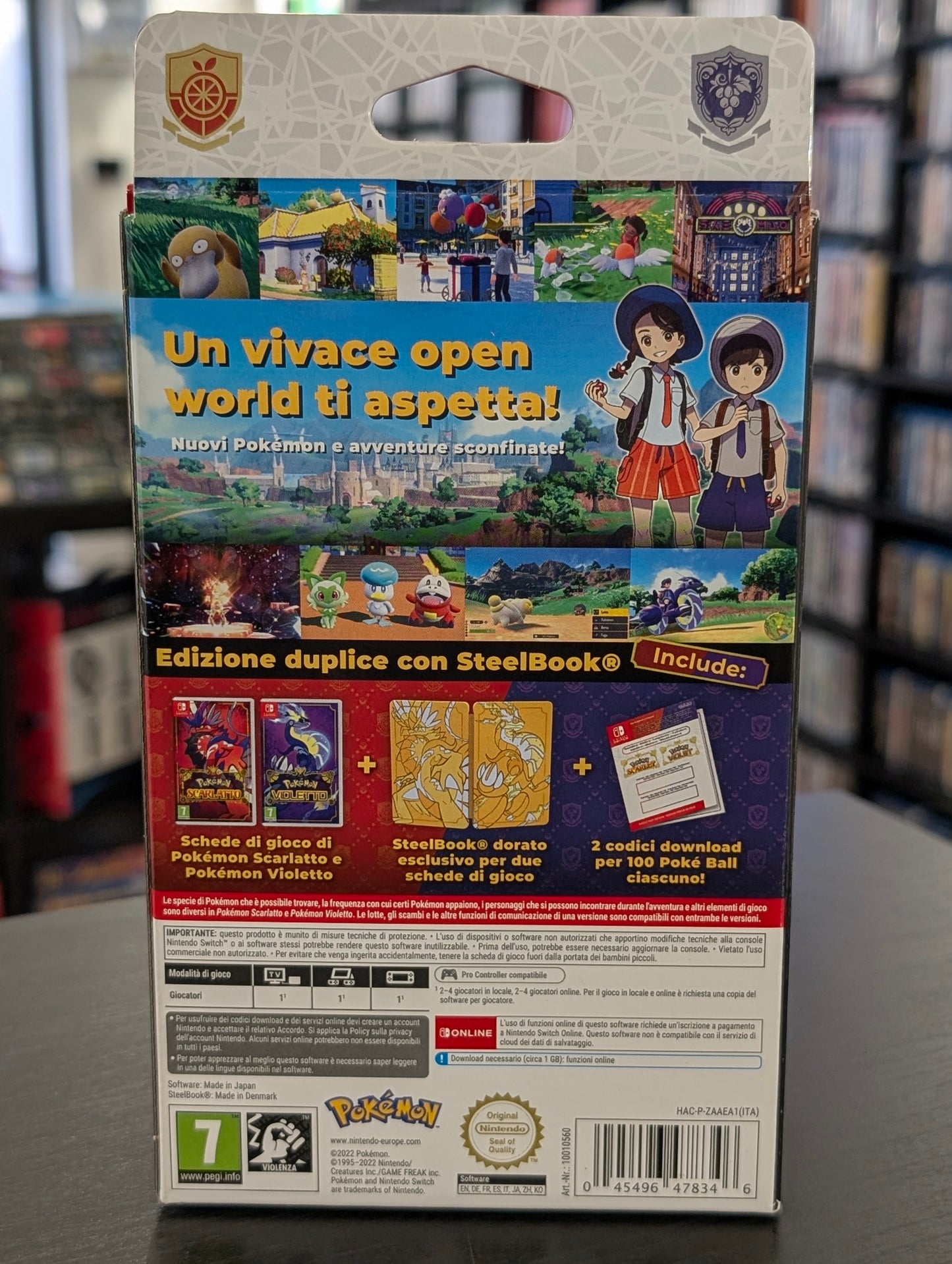 Pokémon Scarlatto e Violetto - Edizione duplice con Steelbook (Switch)