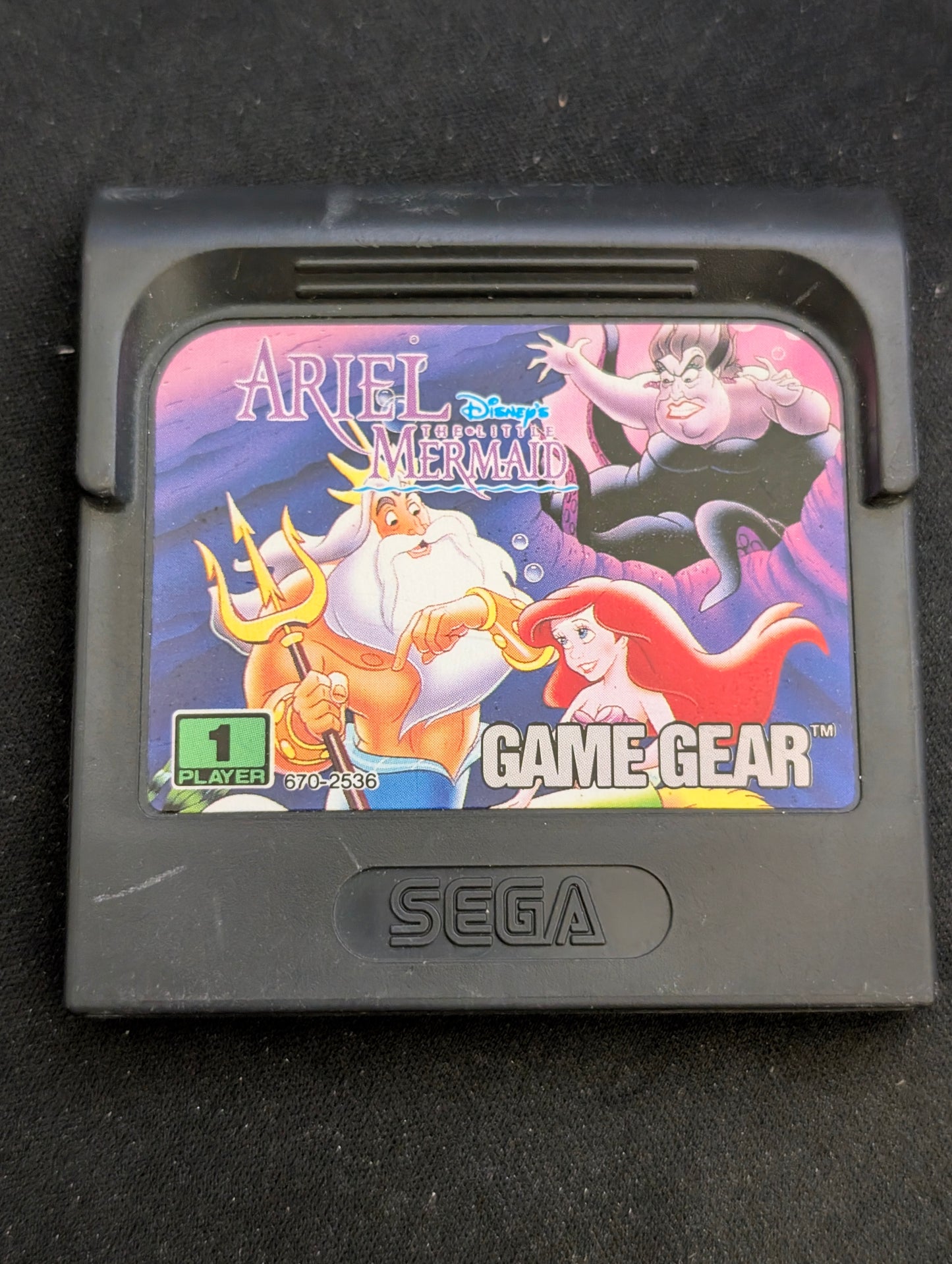 Ariel the Little Mermaid (Game Gear) *loose
