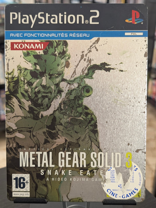 Metal Gear Solid 3: Snake Eater - Steelbook Edition (PS2) - FRA