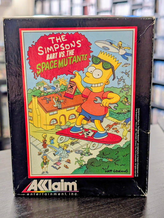 The Simpsons Bart vs the Space Mutants (C64)