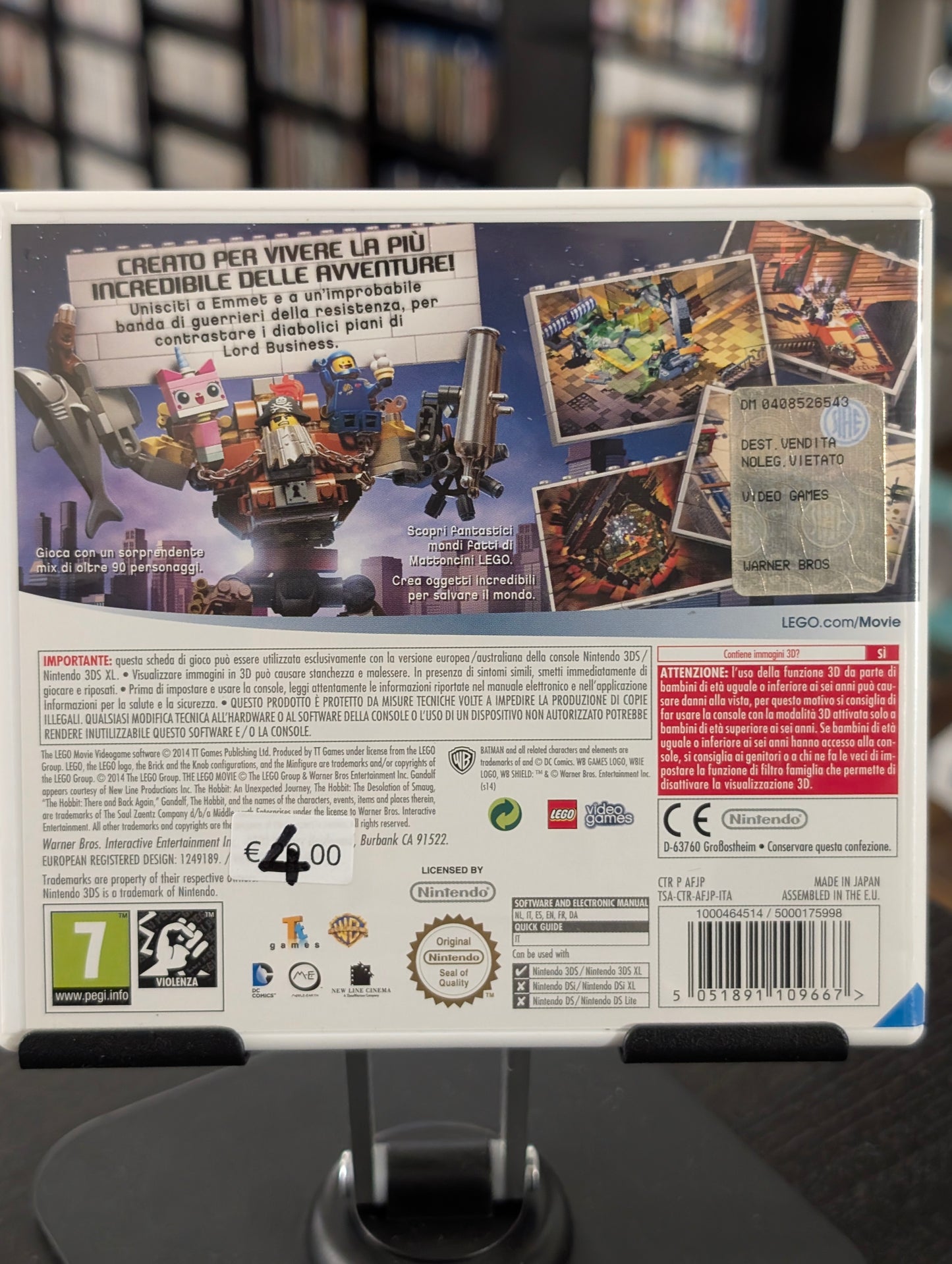 The LEGO Movie - Videogame (3DS)
