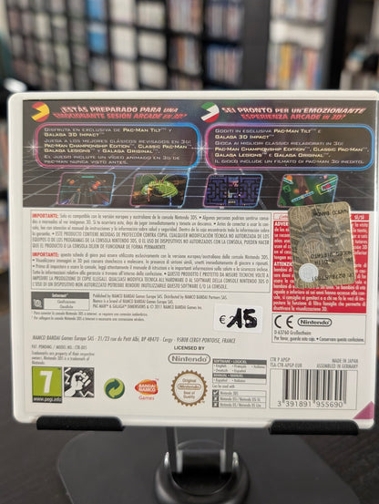 Pac-Man & Galaga Dimensions (3DS)