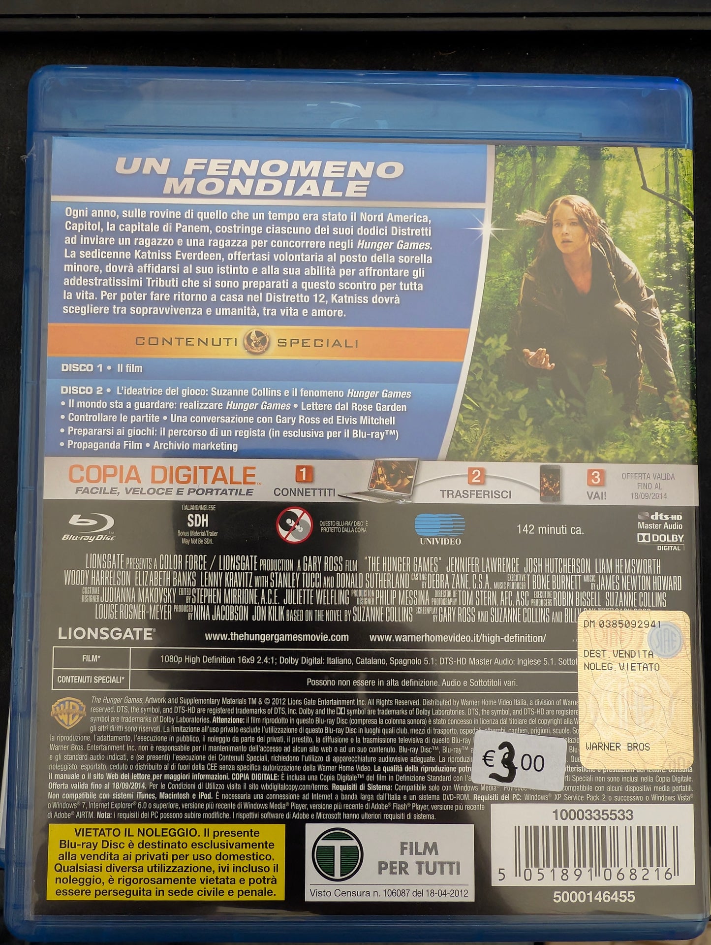 Hunger Games (Blu-ray)