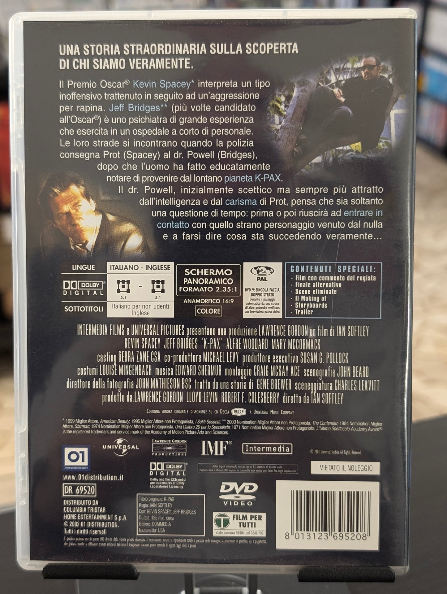 K-PAX - Da un altro mondo (DVD)