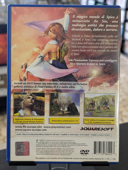 Final Fantasy X (PS2) - No Manuale