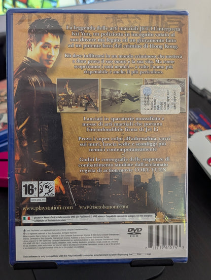 Jet Li: Rise to Honour (PlayStation 2) - PAL ITA - Nuovo/Sigillato