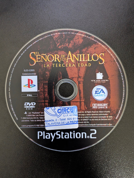 El Señor de los Anillos: La Tercera Edad (PS2) - Loose