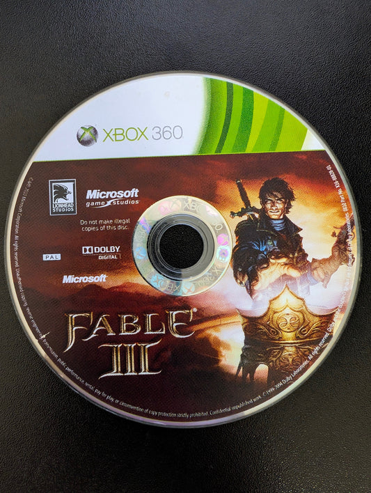 Fable III (Xbox 360) - Loose - FRANCESE