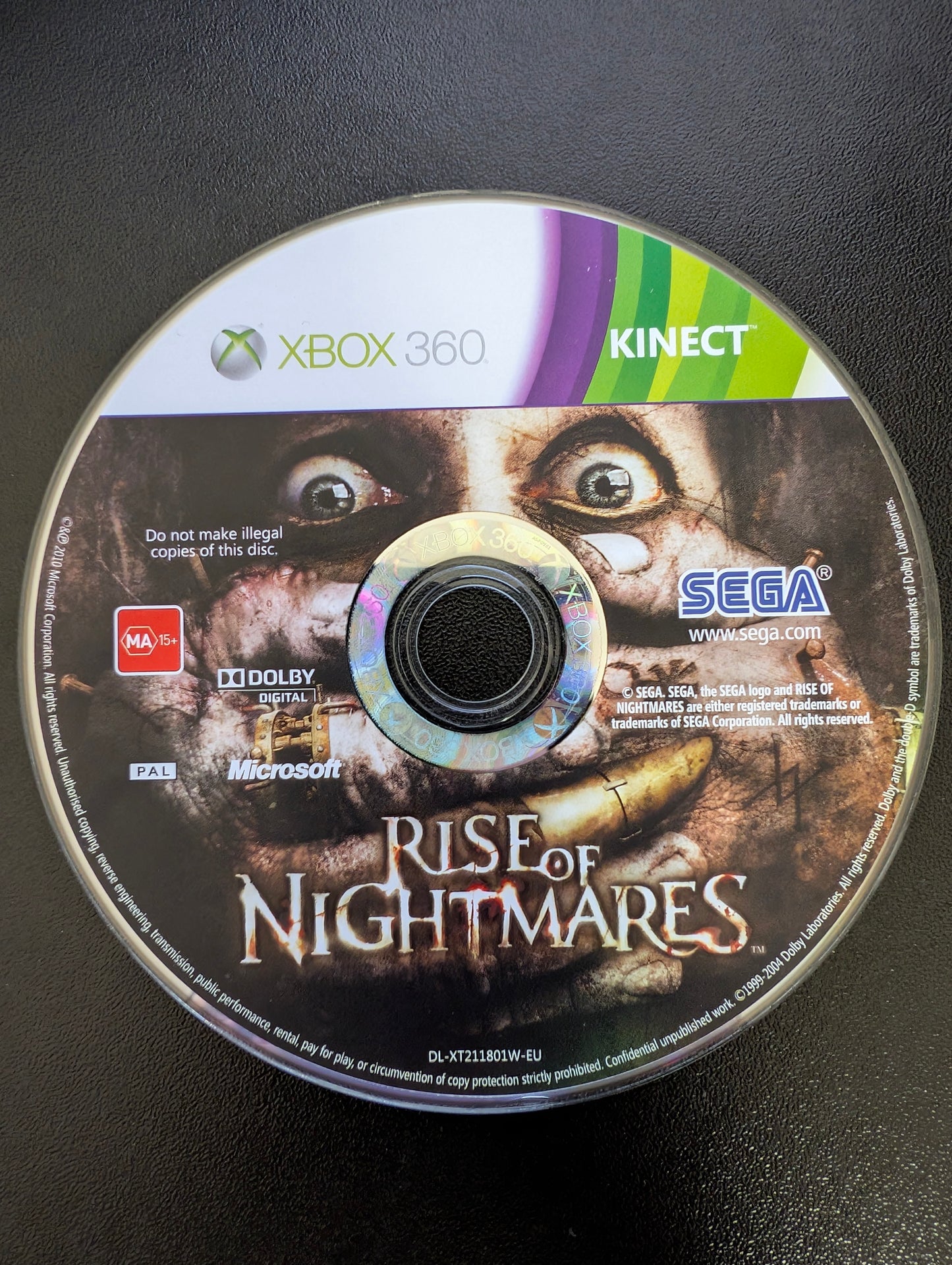 Rise of Nightmares (Xbox 360) - Loose