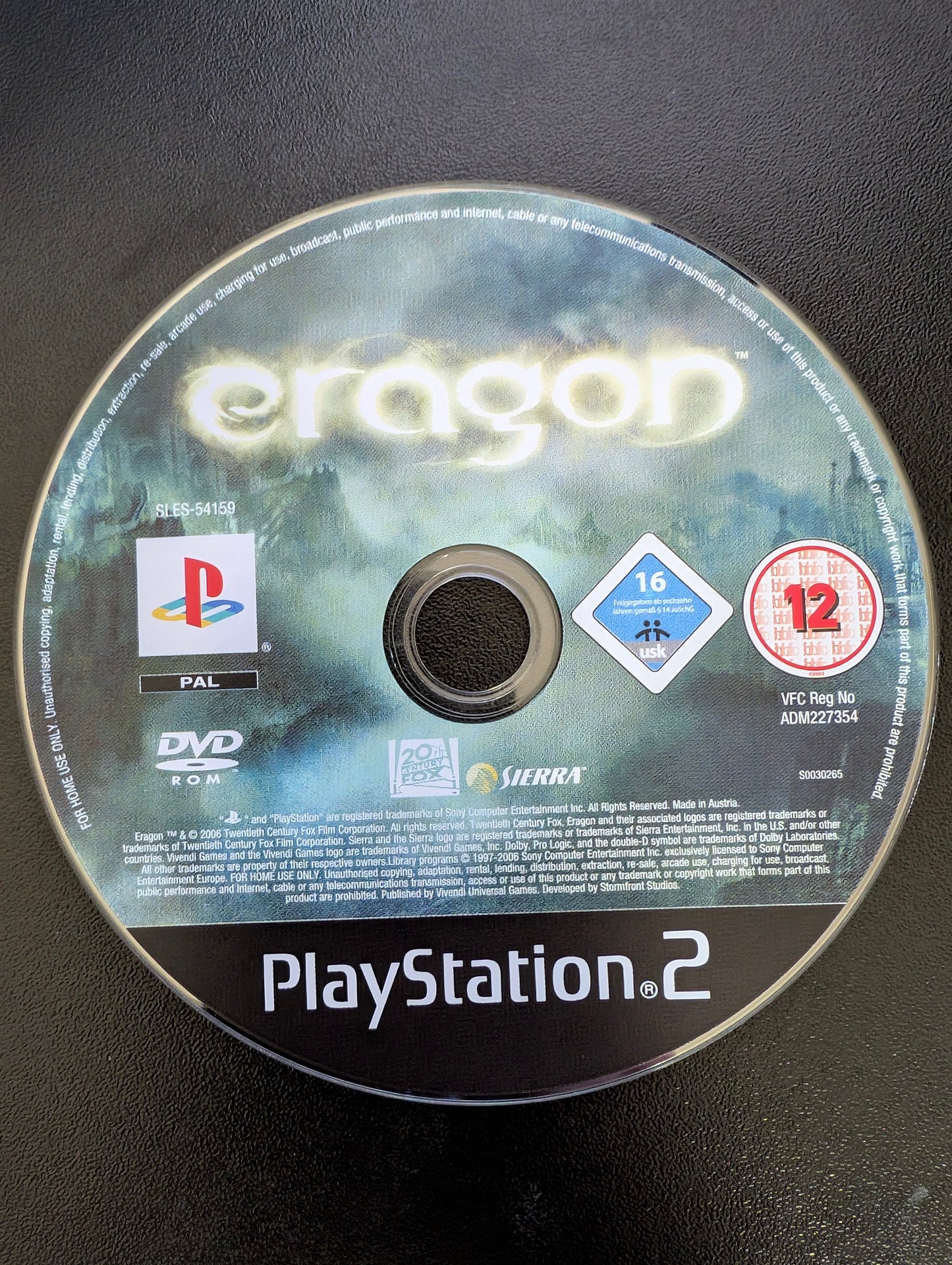Eragon (PS2) - Loose