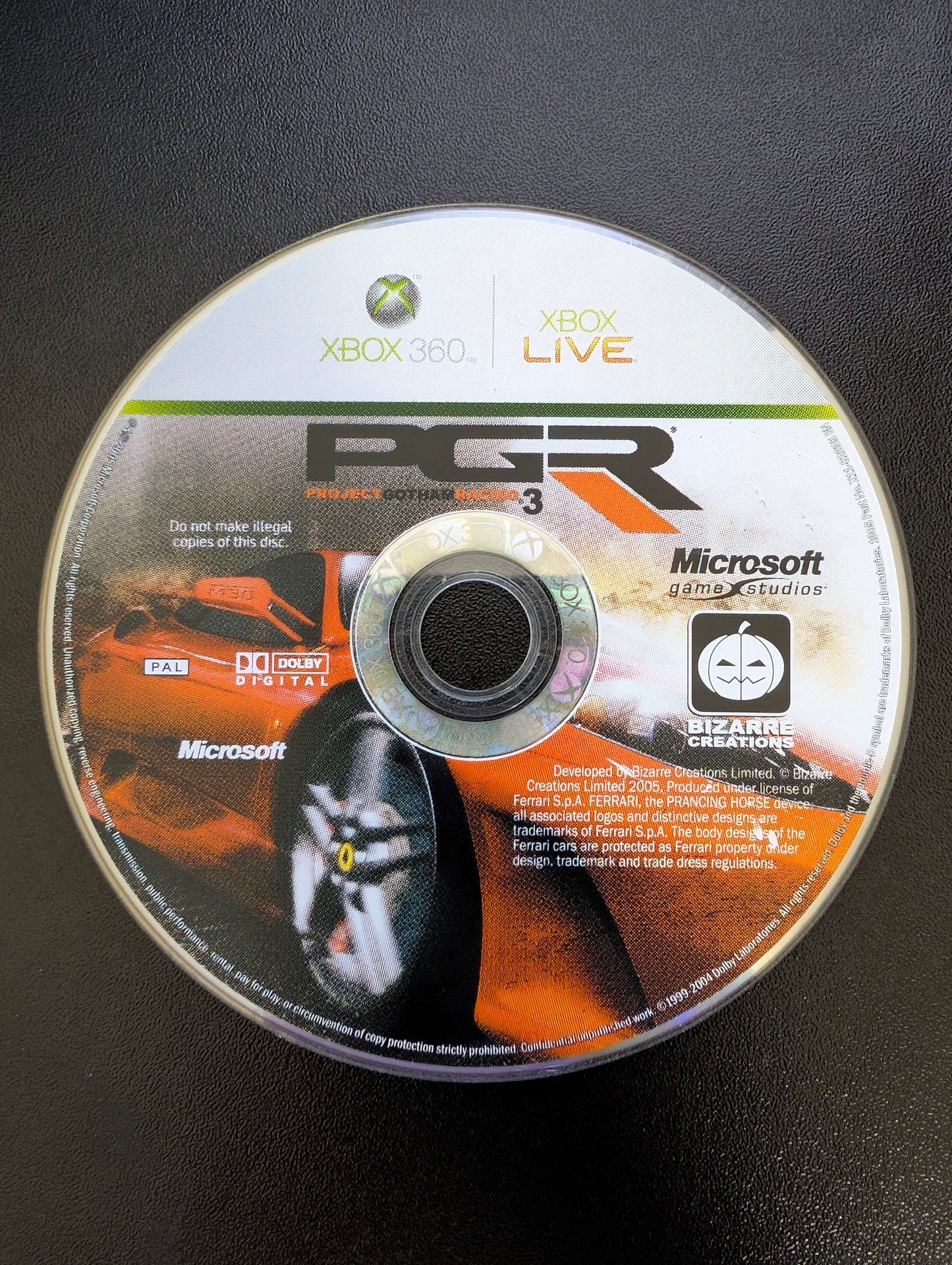 Project Gotham Racing 3 (Xbox 360) - Loose