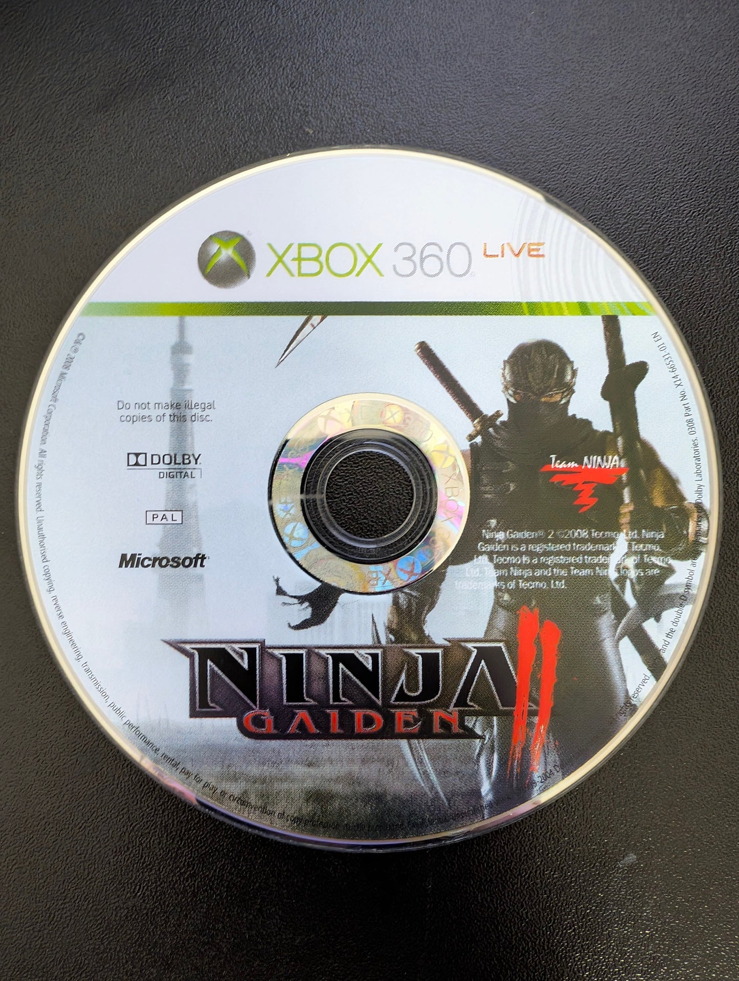 Ninja Gaiden II (Xbox 360) - Loose