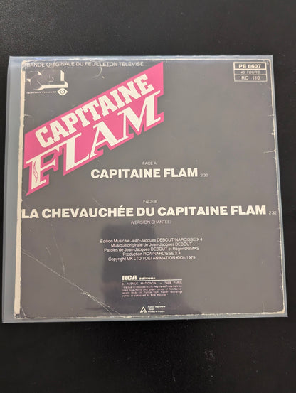 Capitaine Flam / La Chevauchée du Capitaine Flam (45 giri)