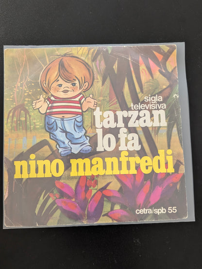 Nino Manfredi - Tarzan lo fa / Tarzan lo fa (strumentale) (45 giri)