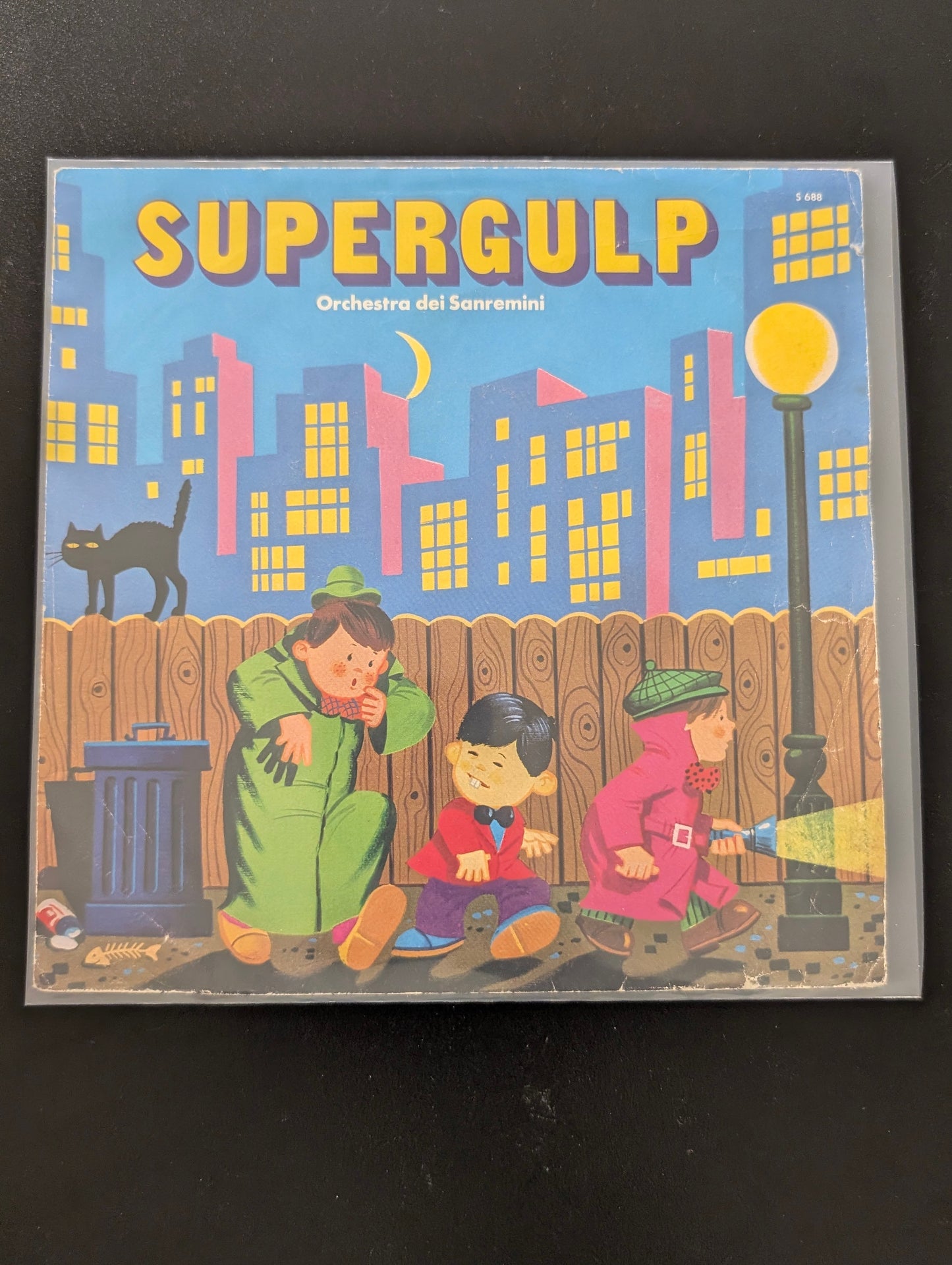 Orchestra dei Sanremini - Supergulp / Fumetti che passione (45 giri)