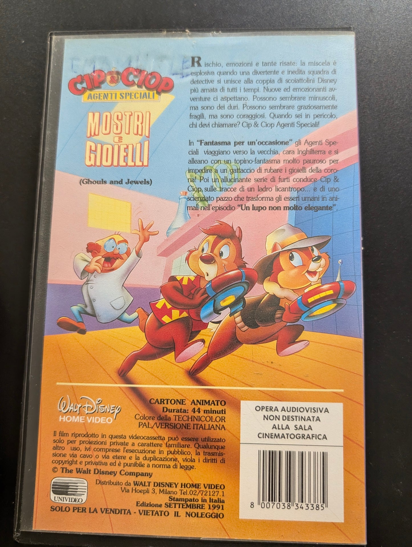 Cip & Ciop Agenti Speciali: Mostri e Gioielli (VHS)